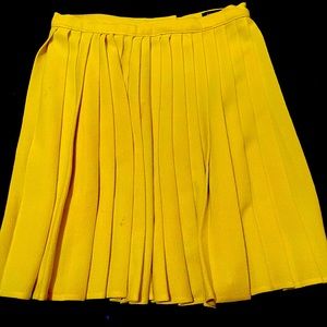 American Apparel Yellow Skirt